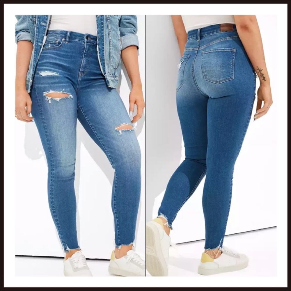 New AE Lu(x)e Curvy Super High-Waisted Jegging 12